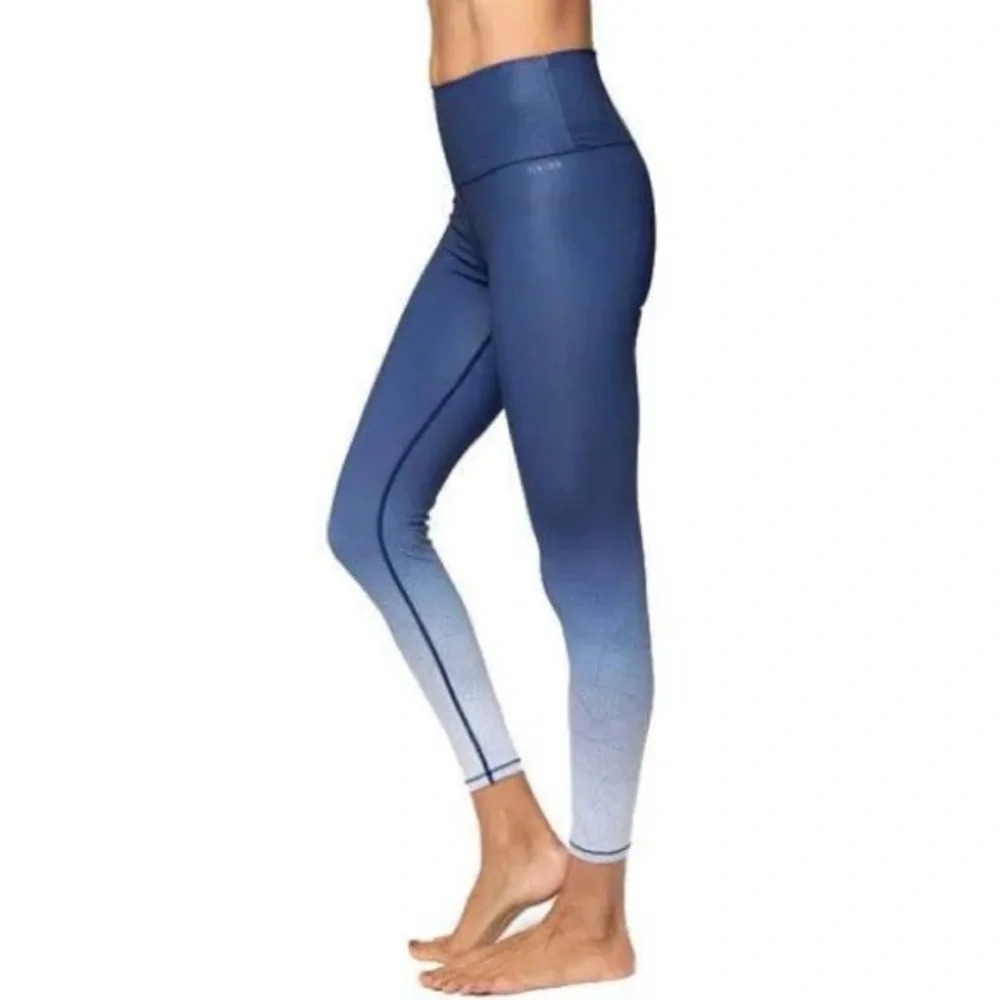 AR 33 Women's Leggings Alpha High Waist Ocean Fade Size XL - Picture 2 of 12